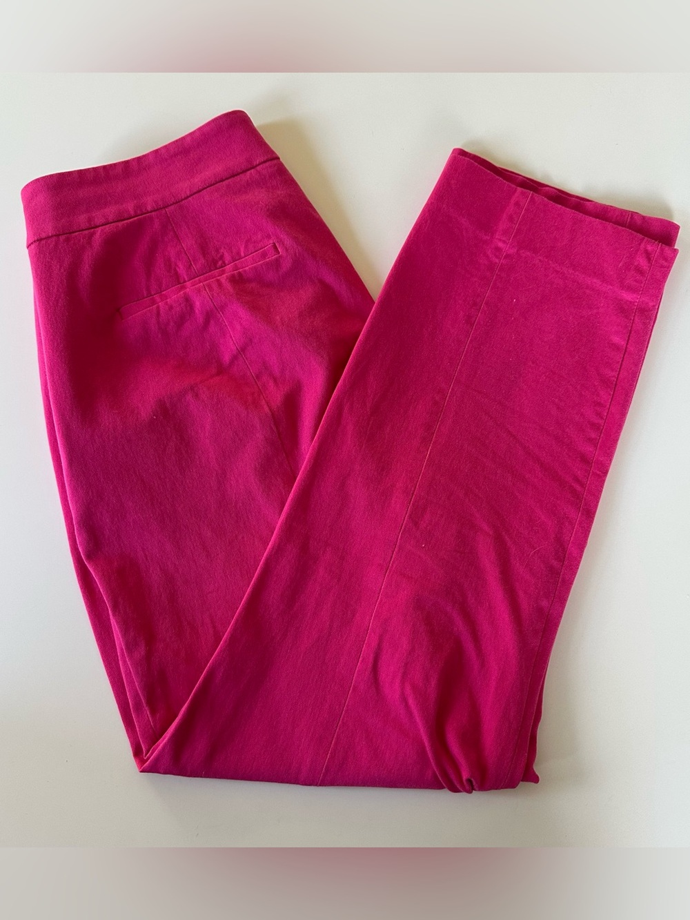 Pink Remi pant in bi-stretch cotton